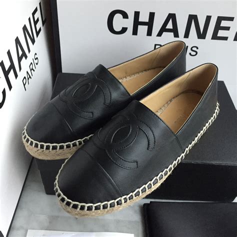 chanel replica esprilles|chanel espadrilles counterfeit.